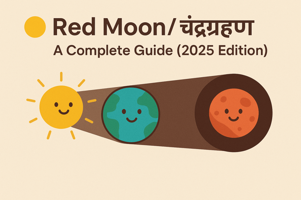 “Red Moon & Lunar Eclipse of Technical aspects: चंद्रग्रहण के बारे में वैज्ञानिक और सांस्कृतिक रहस्य 🌕🔴”